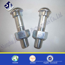 high strength bolt from China steel galvanized guardrail bolt